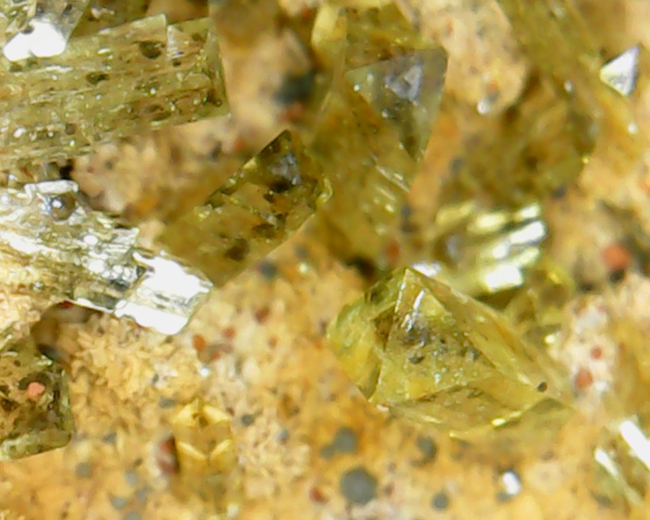 Adamita Minerales